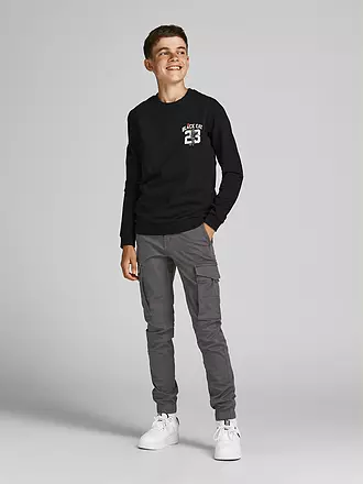 JACK & JONES | Jungen Cargohose " JJIPAUL " | grau